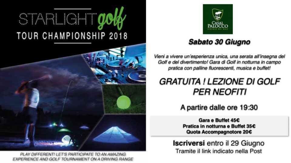 Starlight Golf Locandina_Casal Palocco